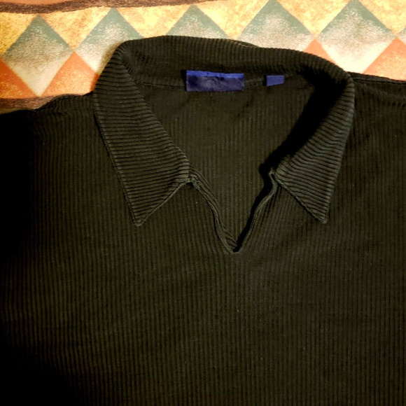 Wilke Rodriguez Shirts Mens Pull Over V Neck Wcollar Muscle Dress Shirt Poshmark